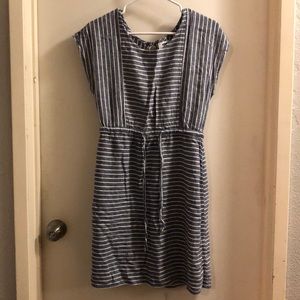Striped t-shirt dress